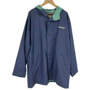 Timberland Vintage Hooded Full Zip Windbreaker Men's Size L